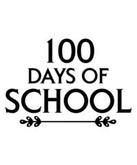 100 days of school svg, school svg,