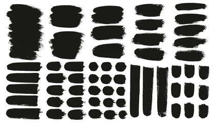 Obraz na płótnie Canvas Round Brush Thick Long Background & Straight Lines Mix Artist Brush High Detail Abstract Vector Background Mix ULTRA Set 