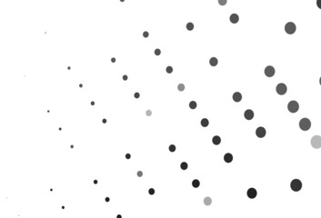 Light Silver, Gray vector texture with disks.