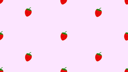 strawberry pattern background, fruit pattern background, perfect for wallpaper, backdrop, postcard, and background