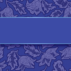 Lace background-template, ornamental fabric, very peri floral pattern