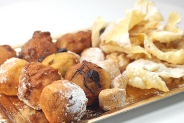 lettuce pancakes traditional carnival sweet beans