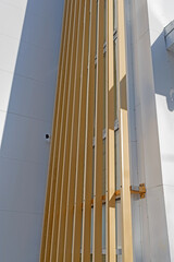 Obraz premium wood pergola for sun protection