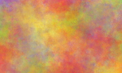 rainbow watercolor background with cloud texture