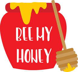 Valentine Be My Honey, Honey Pot