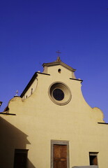 Fototapeta premium Facade of Santo Spirito church, Florence, Italy