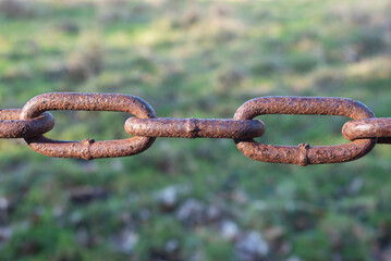 Rusty chain