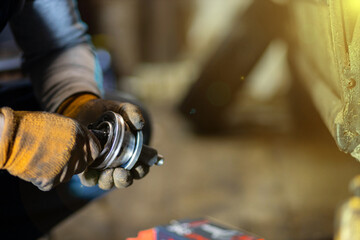 lubricate the CV joint with bearing grease before installation.