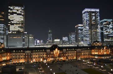 Fototapeta na wymiar 東京駅舎