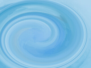 背景素材：水彩風・水の背景・水色の渦巻