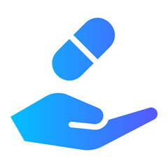 medicine gradient icon