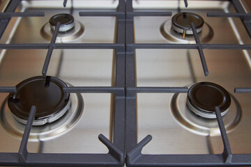 gas surface,the gas stove in the kitchen does not burn