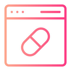 website gradient icon