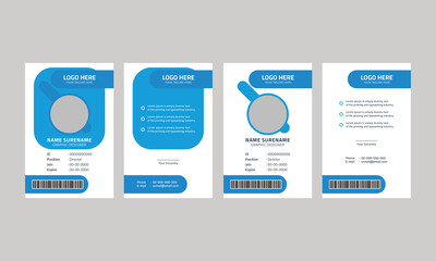 Creative Id Card Template Layout
