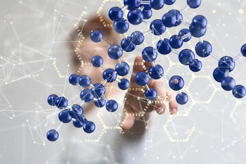 conference Digital Network and data concept 3d