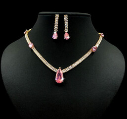 Necklace set photography