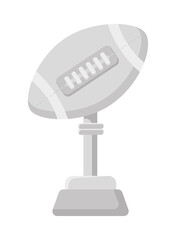 american football trophy