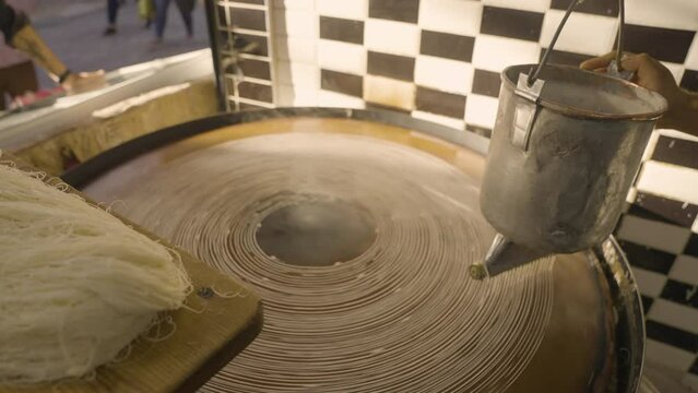 Traditional Turkish Bread Kadayif