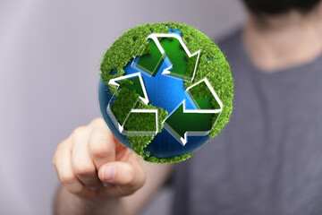 Ecological design Recycle Reuse Reduce concept