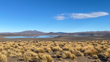 lake in the mountains