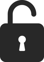 Lock vector icon. Security symbol. Lock web button design. Security system. Vector isolated lock icon.