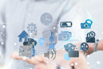 Telecommunication network and wireless mobile internet