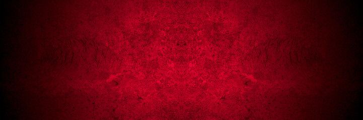 Old wall texture cement black red  background abstract dark color design are light with white gradient background.