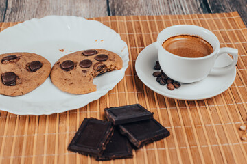 chocolate and coffee 