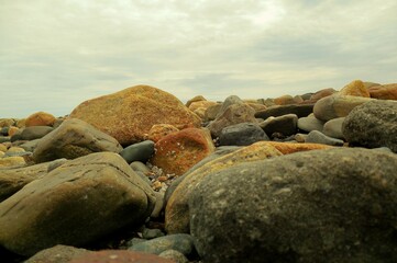 rocks on the beach