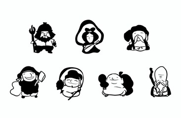 seven gods of good fortune