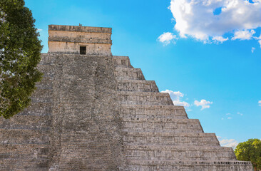 One of the new 7 wonders of the world, the castle of chichen itza