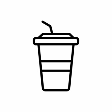 recommend clip art: Drink Cup, Soft Drink Icon Design Vector Logo Template Illustration Sign And Symbol