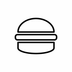 Burger, Hamburger Icon Design Vector Logo Template Illustration Sign And Symbol