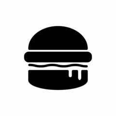 Burger, Hamburger Icon Design Vector Logo Template Illustration Sign And Symbol