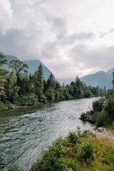 Obraz premium river in the mountains