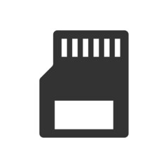 memory card icon - micro sd card icon