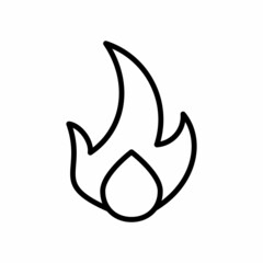 Fire Icon Design Vector Logo Template Illustration Sign And Symbol