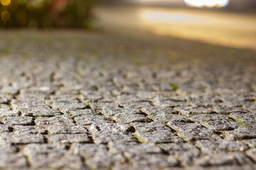 Road on asphalt