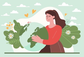 Mother Earth concept