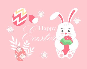 Happy Easter concept