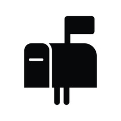 Letterbox Vector icon which is suitable for commercial work and easily modify or edit it

