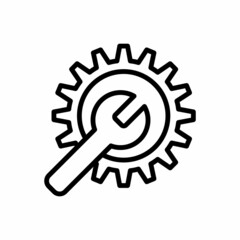 Gear Icon Design Vector Logo Template Illustration Sign And Symbol