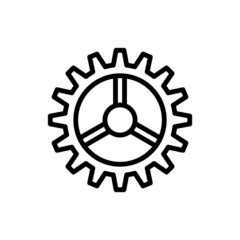 Gear Icon Design Vector Logo Template Illustration Sign And Symbol