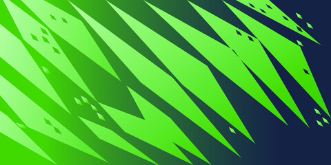 abstract green background with leaves