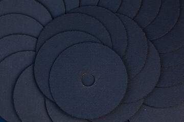 Abrasive cutting and cleaning discs for cutting and cleaning metal.