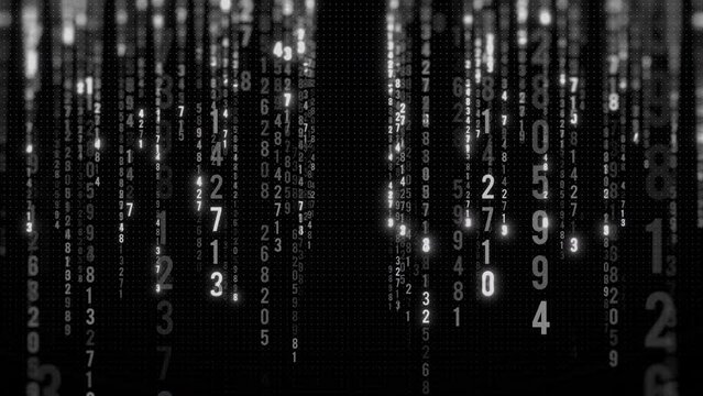 coding abstract numbers pattern background technology
