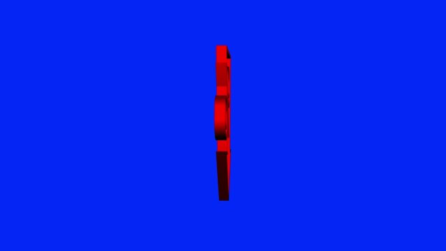 Percentage with arrow up and down. Banking, credit, interest rate. Motion Graphic