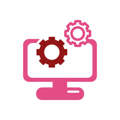 data management icon, project management vector