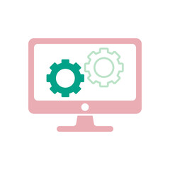 data management icon, project management vector