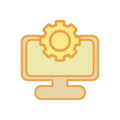 data management icon, project management vector